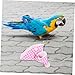 Abaodam Bird Clothes Plush Parrot Cloak for Warmth Cape for Parrots Parakeets and Birds Soft Snuggle Sack