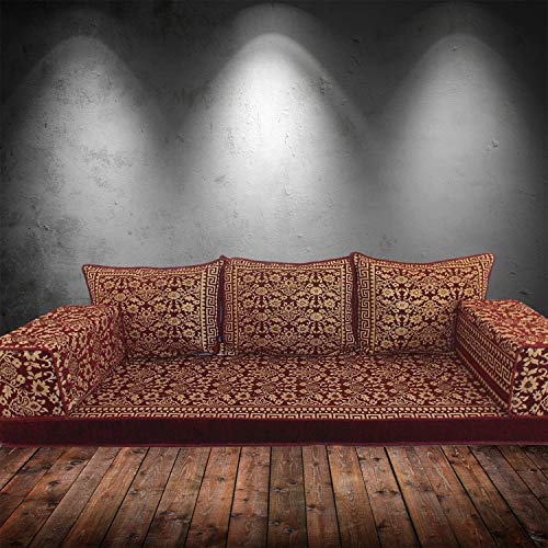 Spirit Home Interiors Bodencouch Sitz Boden Sitz Sofa Boden Couch Ecksofa Eckcouch / SHI_FS358 – Bild 3