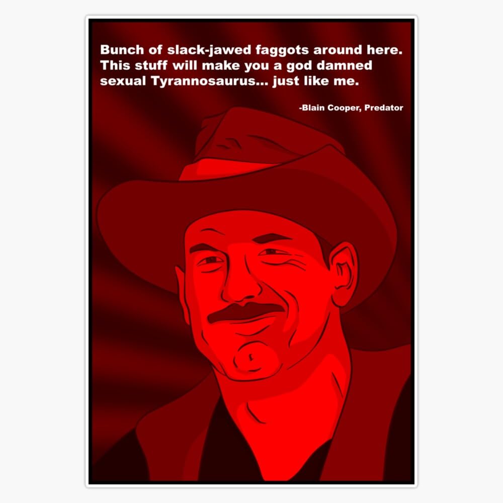 sexual tyrannosaurus tobacco (For Black Shirts) Poster round neck and racerback. White drew timme sexual tyrannosaurus