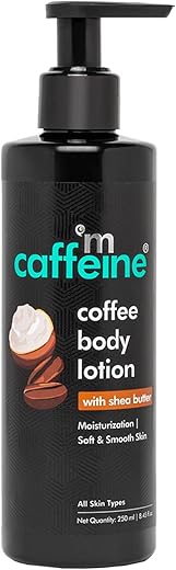 mCaffeine Coffee Body Lotion with Vitamin C & Shea Butter | Non-Greasy Lightweight Body Moisturizer for Women & Men | Body Lotion for Dry, Normal &…