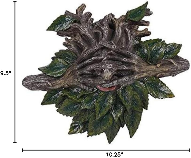 Pacific Giftware Greenman See, Hear, Speak No Evil Sculpture Wall Plaques Set of 3