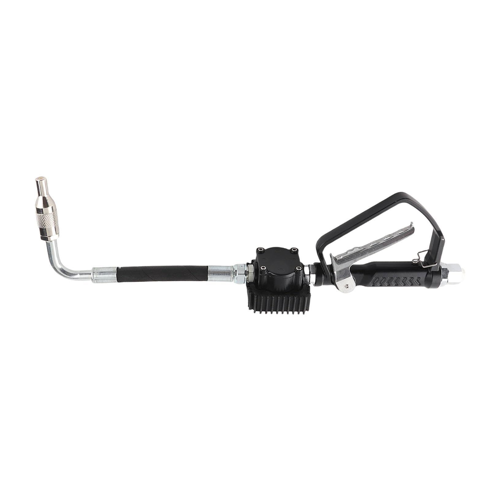Pneumatisch Zapfpistole mit Drehgelenk 1/2", 35L/min max. Durchflussvolumen, 5 Einheiten Liters Gallons Pints Quarts Kg, Tankstellen-Pistole für 8-5000 mPas Schmieröl Maschinenöl Frostschutzmittel