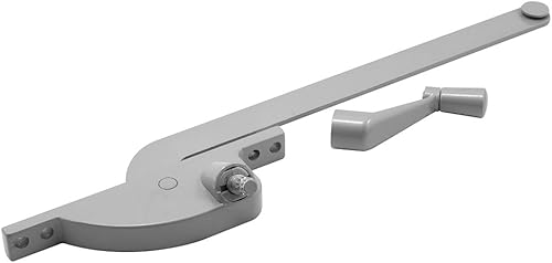 Miniatura 3 de Slide-Co 1762-RA de 9 pulgadas, fundida a presión de aluminio, operador abatible, mano izquierda, tipo lágrima (paquete individual)