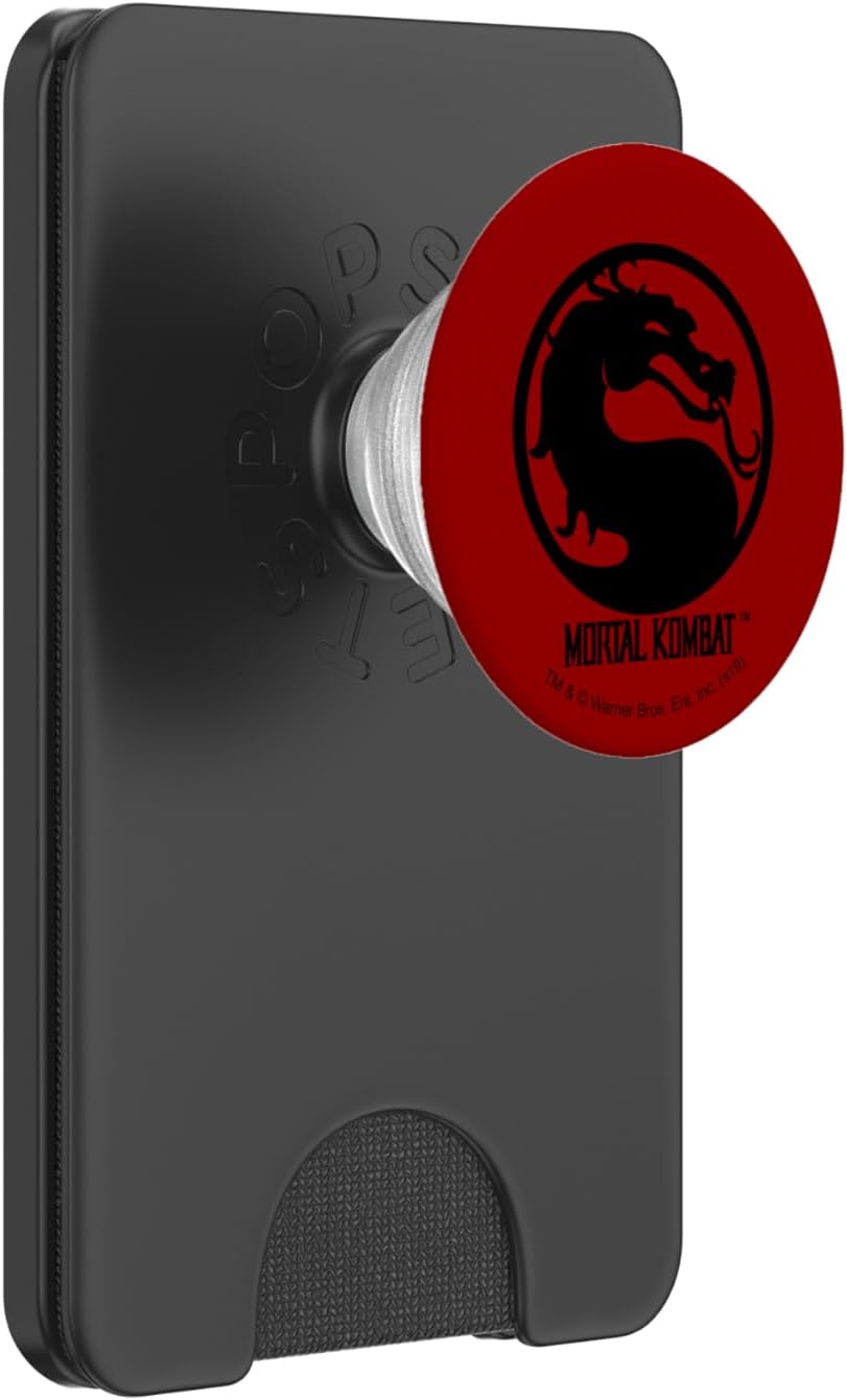Mortal Kombat Symbol PopSockets PopWallet for MagSafe
