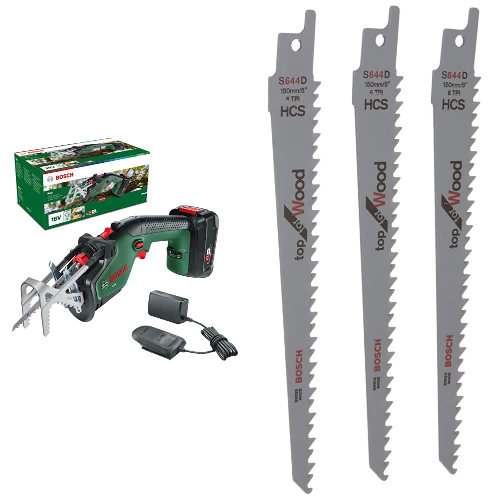 Élagueur sans fil Bosch Keo 18V diamètre coupe 80 mm pour bois de jardin