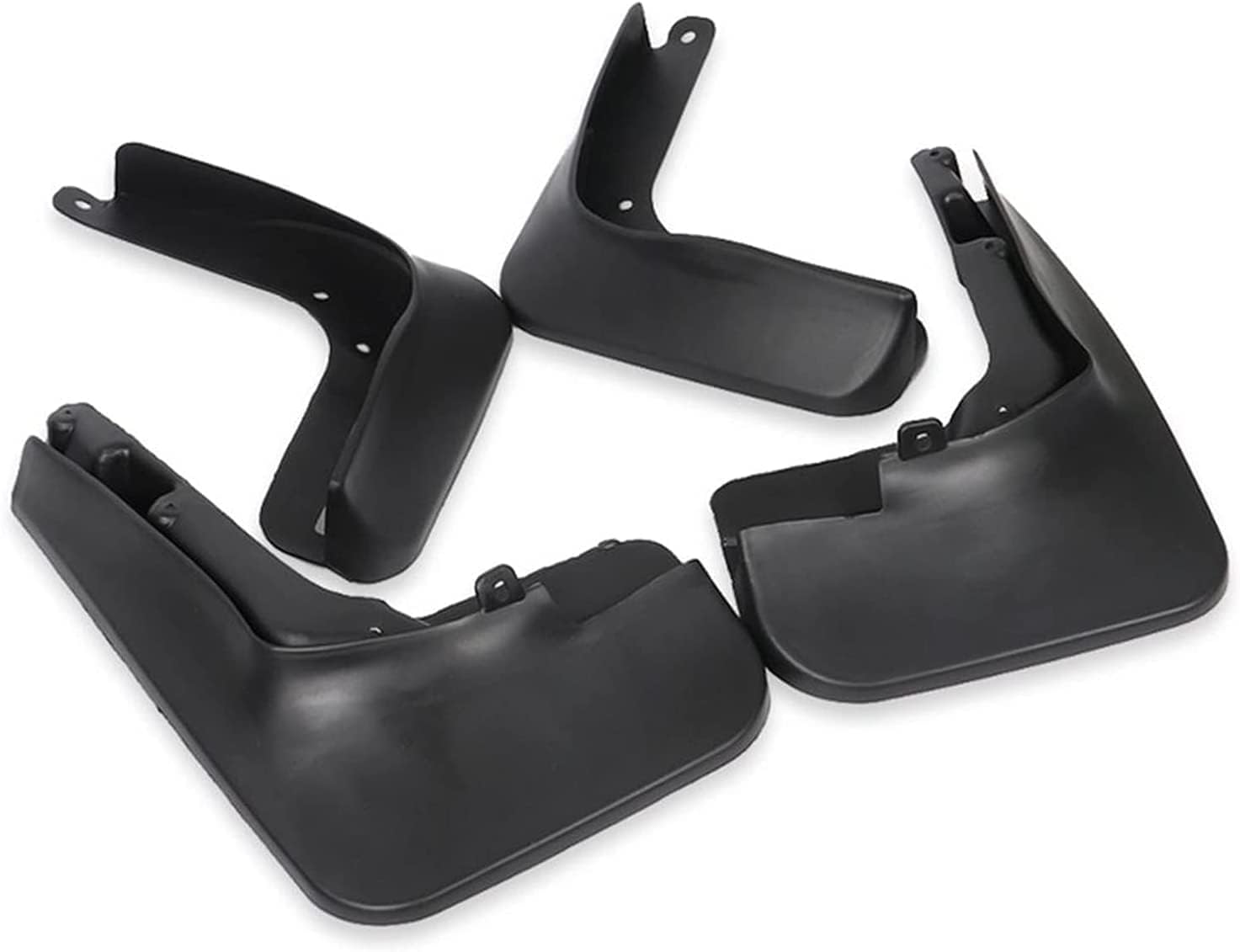 NYSLDSCO 4Pcs Premium Mud Flaps for Ford Fusion/Mondeo Moulé 2013-2018 Front and Rear Splash Guards Durable Mudguards Protection Against Road Debris