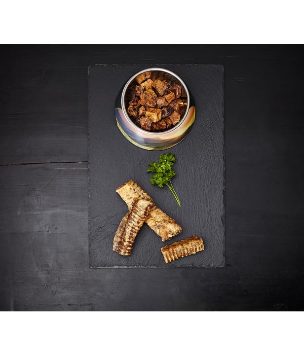 Dehner Wild Nature Hundesnack, Premium Hundeleckerli glutenfrei / getreidefrei, Würfelsnack für ernährungssensible Hunde, Pferde-Lunge, 200 g