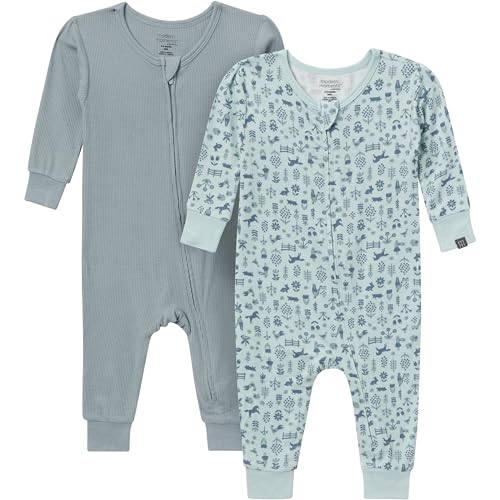 Image of Modern Moments by Gerber Baby Viscose 2-pack Footless Tight Fitting Pajamas
