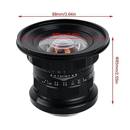 Ficha técnica Market YCY 15mm F4.0 1:1 Lente Ultra Gran Angular con Lente Macro para Canon EF Montaje Digitales de Espejo - Fernando Cortés