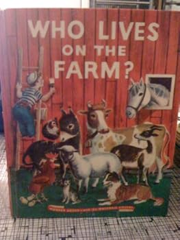 Hardcover Who Lives on the Farm? Book