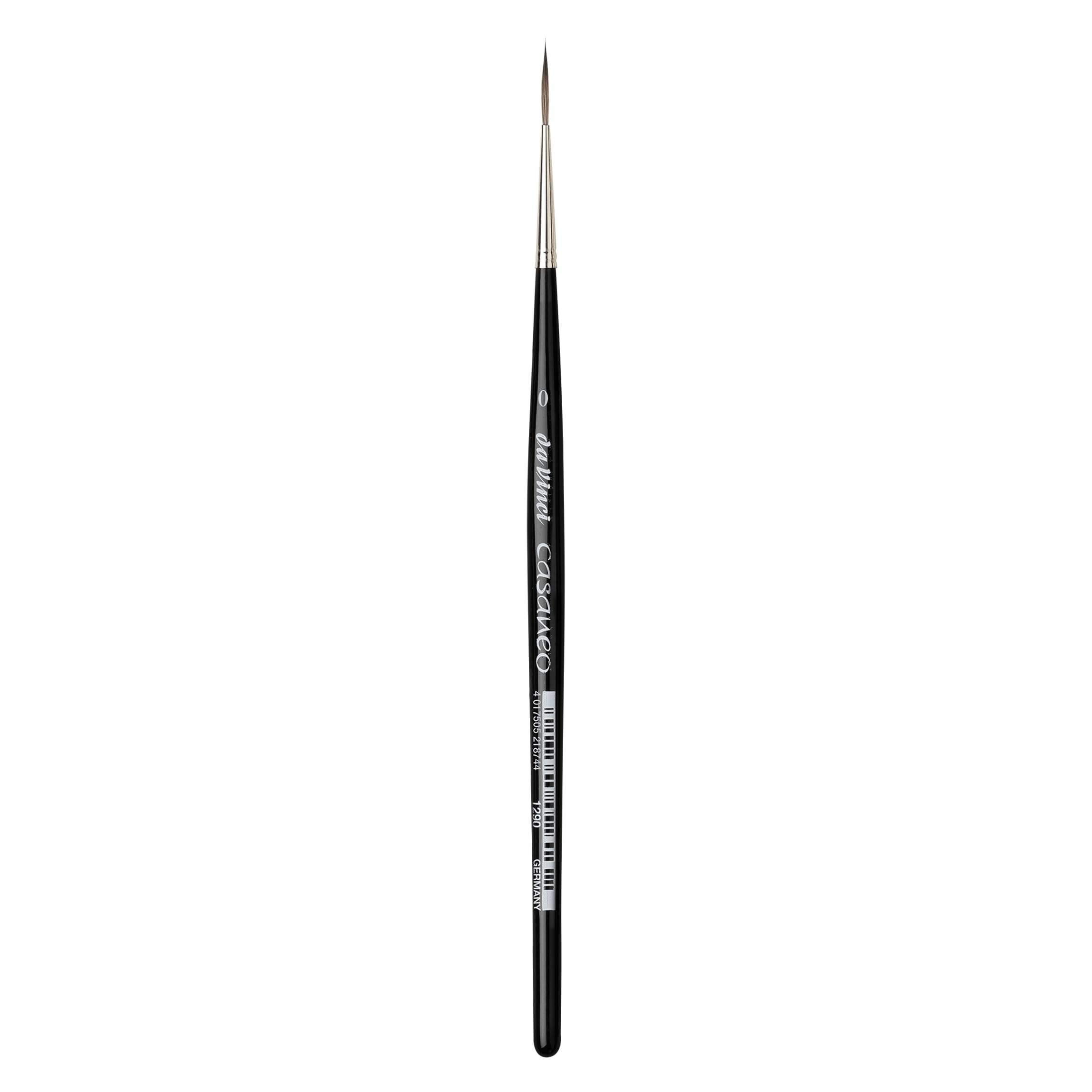da Vinci, CASANEO, Schlepper, watercolour brush, synthetic fibres, artist's brush, watercolour painting, liquid acrylic paints, made in Germany, Schlepper, size 0