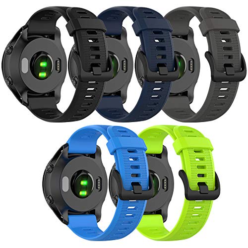 Correa de silicona suave para Garmin Forerunner 945 miniatura 2