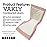 Vakly Extra Large Super-Absorbent Contoured Hospital Style Pad Liners [Pack of 20] 7 Wide X 14 Long - Maternity Pads for Heavier Post Birth Protection - Incontinence Liners 7x14 inches