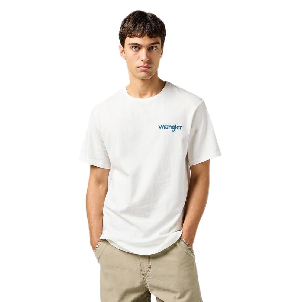 Wrangler Graphic Tee, Worn White, XL