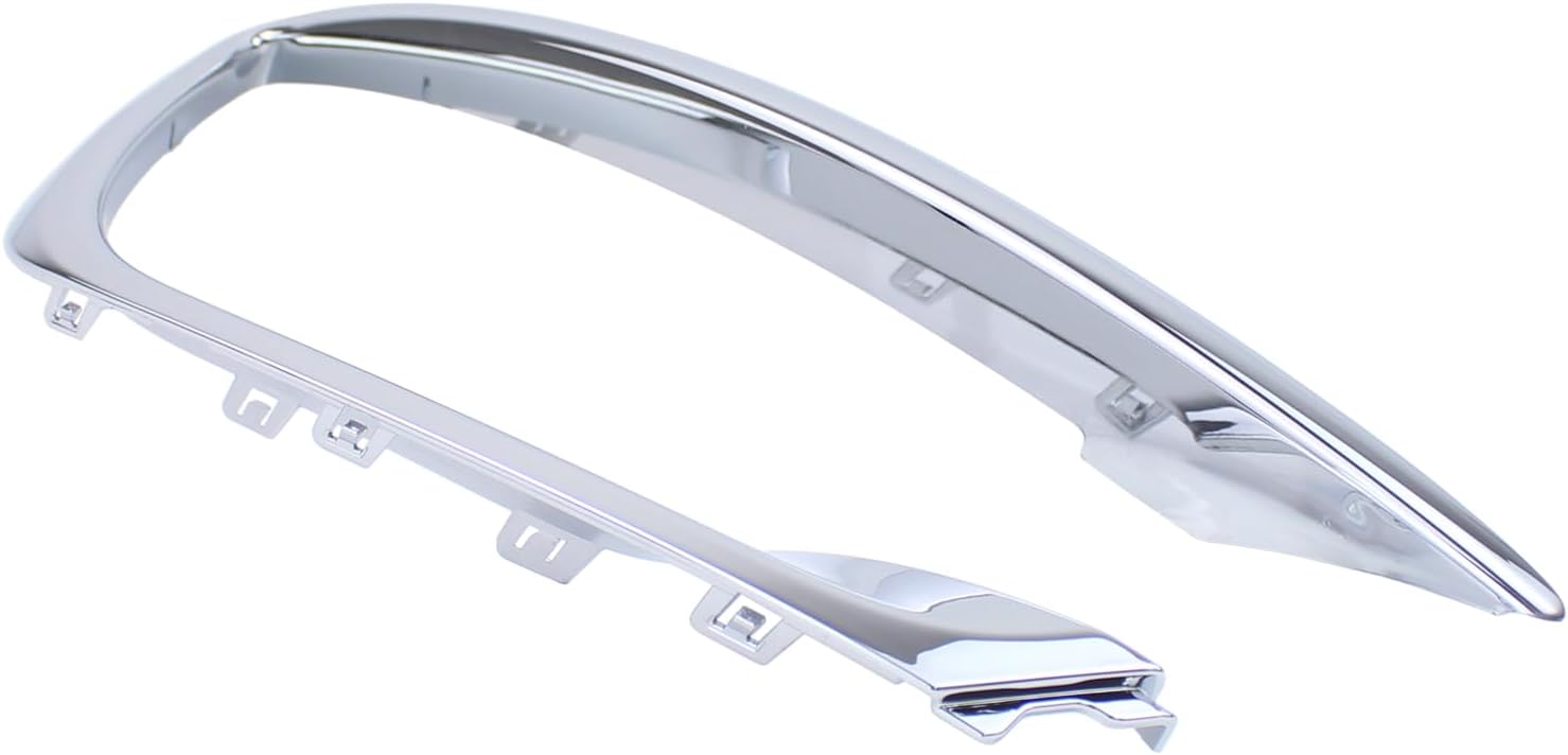 Chrome Front Right Passenger Side Fog Light Trim Molding for Lincoln MKZ 2017-2020