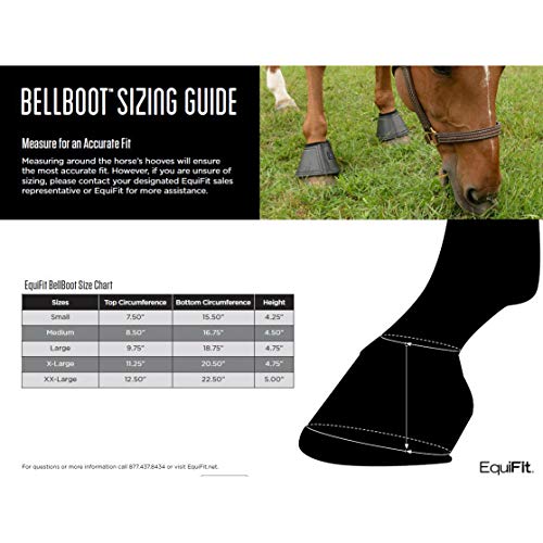 Image of EquiFit Essential Bell Boots w /Fleece Top Medium