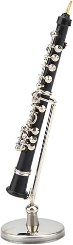 Miniatura 8 de Mini modelo de oboe de instrumentos musicales, adornos de decoración para el hogar, café, figuritas coleccionables, detalles de decoración del