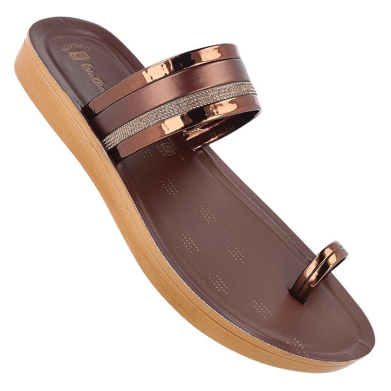 WALKAROO Sandals For Womens|Light Weight and Comfortable|Stylish and Soft Cushion|WL7590 - Brown (B0DCGC7HN4) Amazon Price History, Amazon Price Tracker