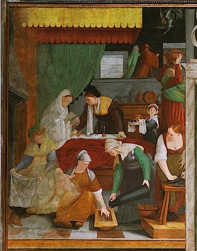 Affiche toile de la Nativité de Marie idéale pour sublimer la decoración mural de votre salon
