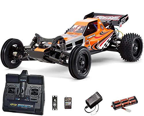 Tamiya RC 58628 Racing Fighter DT-03 1:10 Standard Stick Radio Bundle