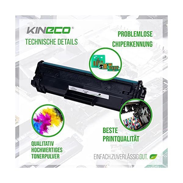 2X Toner von Kineco ersetzt HP 44A CF244A Doppelpack für Laserjet Pro MFP M28a M28w – Bild 4