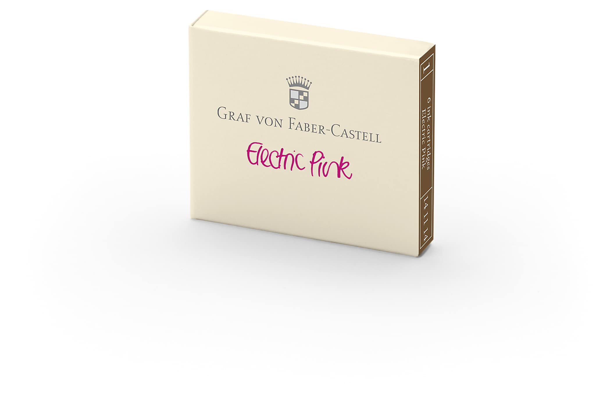 Graf von Faber-Castell Dolma Kalem Kartuşu 6'lı Pembe