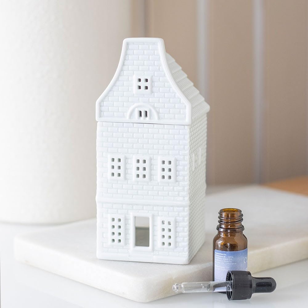 Something Different Nordic House Oil Burner and Wax Warmer - White