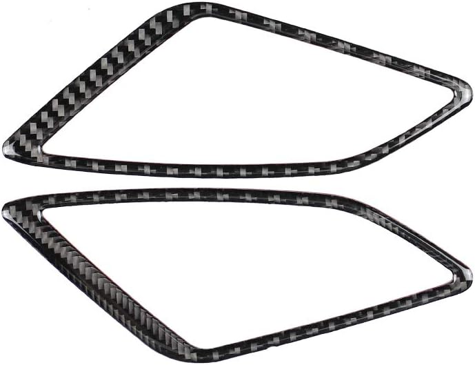 Carbon Fiber Interior Trim Overlay Full Kit for Dash, Console, Vents & Door Compatible with Mazda Axela (Mazda 3) 2013-2018 (Power Window Switch Panel (Driver))