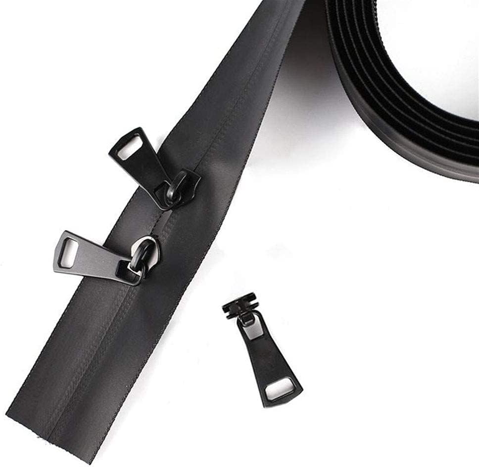 双方向ジッパー、ダブルスライダーオープンエンドジッパー、目に見えないジッパー、Lalian 1-10m 5# 目に見えない防水ジッパ