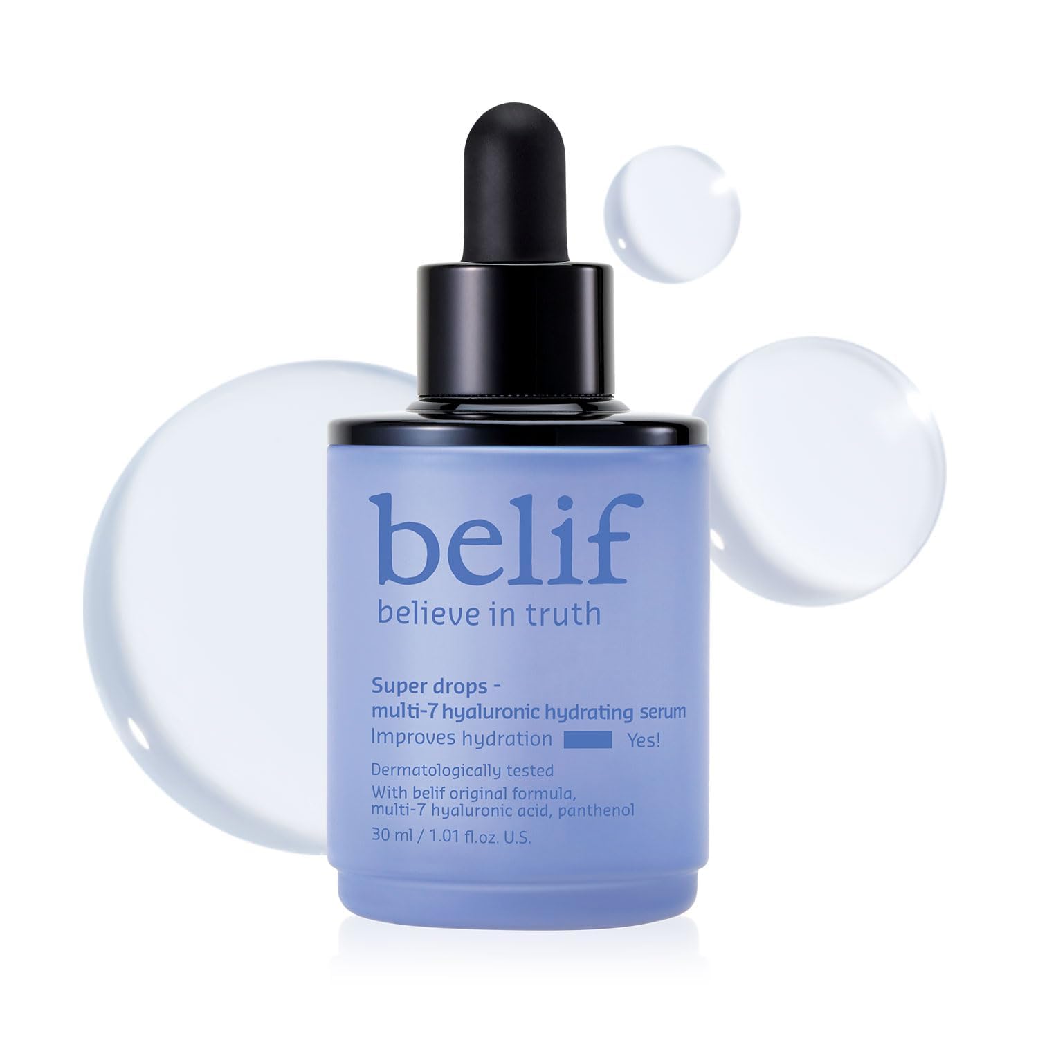 belif Super Drops - Multi-7 Hyaluronic Serum, Blue, 30 ml (Pack of 1) - Image 2
