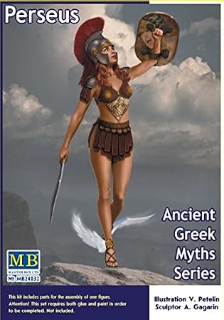 Master Box 24032 Ancient Greek Myths Series Perseus 1/24 Scale Model KIT image 2