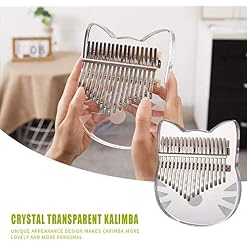 Mini Doigt Kalimba Pouce Piano Pouce Piano Acrylique 17 Touches Chat Clair Kalimba (avec Autocollant De Marteau d’accord… - Les Beatles, Paul McCartney, John Lennon, RIngo Starr, George Harrison Mini Doigt Kalimba Pouce Piano Pouce Piano Acrylique 17 Touches Chat Clair Kalimba (avec Autocollant De Marteau d'accord… – Image 6