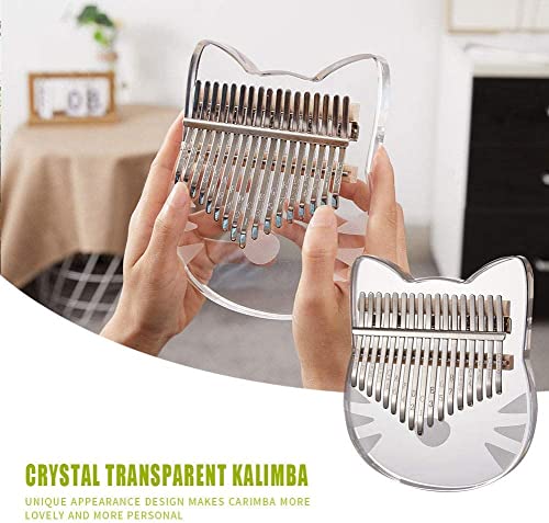 Mini Doigt Kalimba Pouce Piano Pouce Piano Acrylique 17 Touches Chat Clair Kalimba (avec Autocollant De Marteau d’accord… - Les Beatles, Paul McCartney, John Lennon, RIngo Starr, George Harrison Mini Doigt Kalimba Pouce Piano Pouce Piano Acrylique 17 Touches Chat Clair Kalimba (avec Autocollant De Marteau d'accord… – Image 7