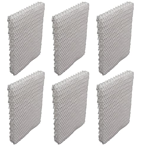 MaxLLTo 6 Pack Replacement Humidifier Filter Compatible for Sunbeam SCM630 SCM-630 Models (7-9/16