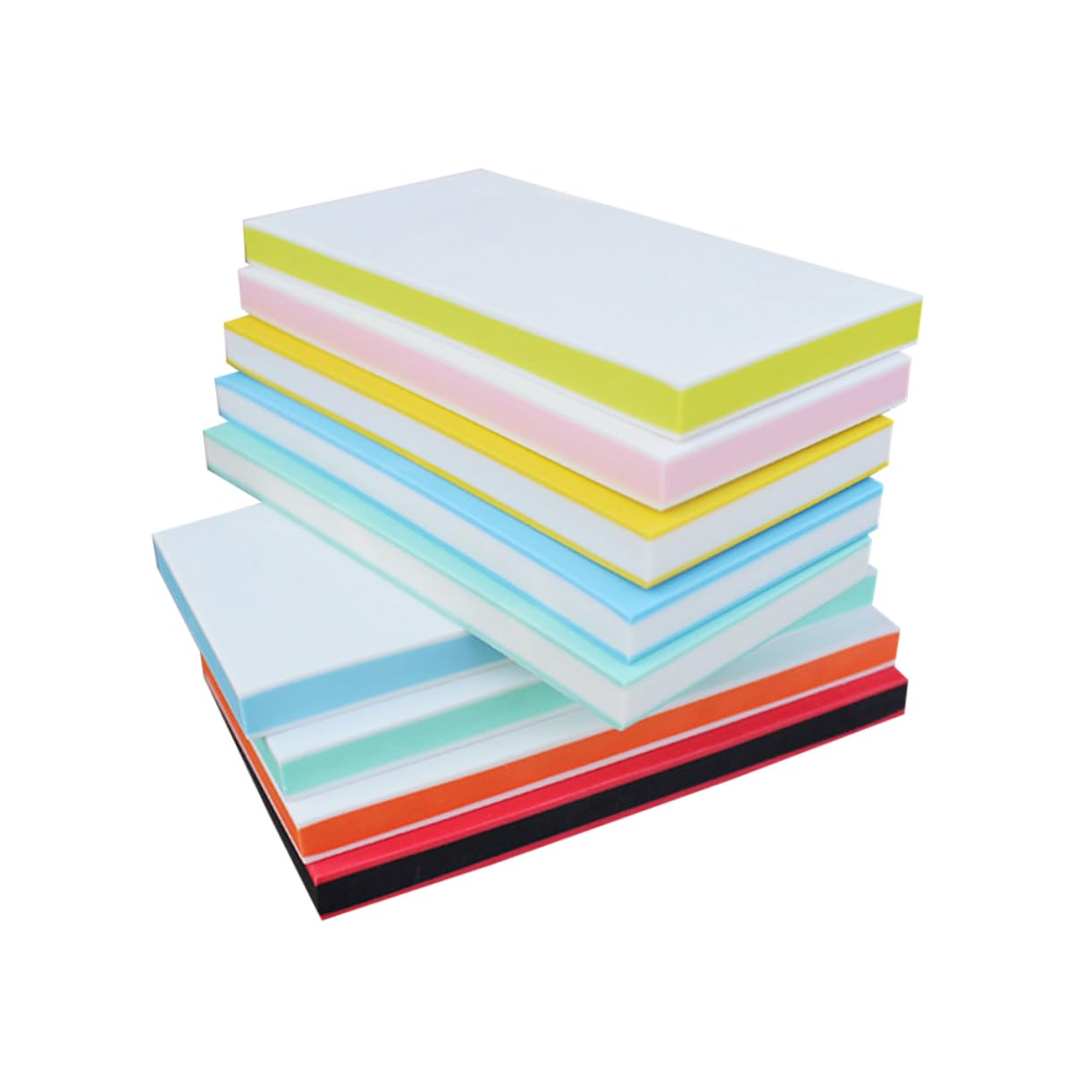 Lurrose 10pezzi Stampo Gomma Artigianale per Strumenti per Incisione su Mattonelle di Gomma per Scrapbooking e Progetti Creativi Colore Casual