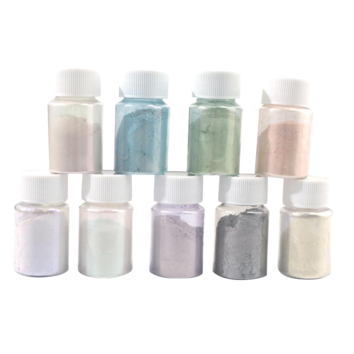 Pigment colorant pour ongles à effet changeant et reflets polarisés mica