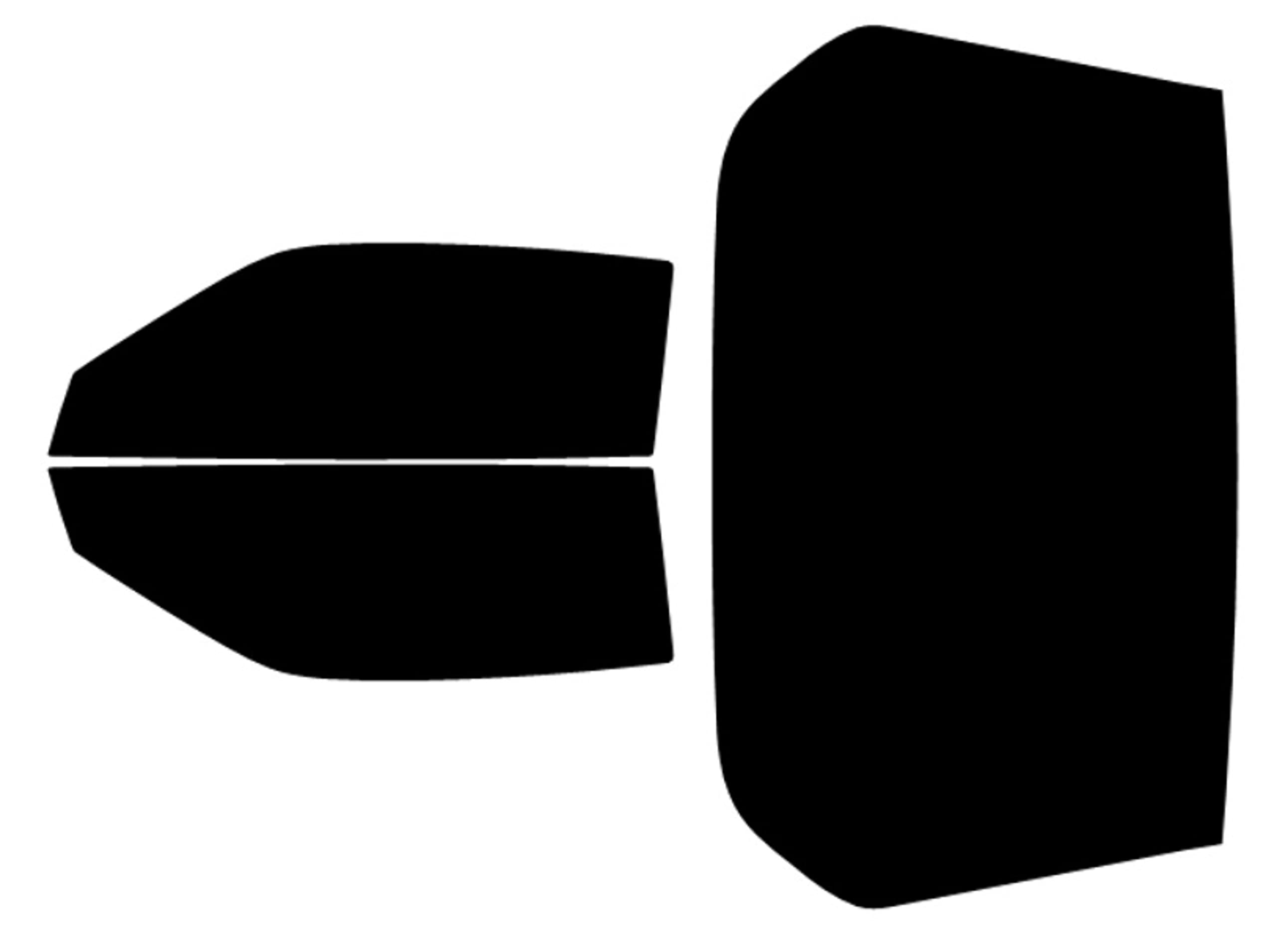 True Line Automotive Precut Window Tint Kit Compatible with Chevrolet Camaro Coupe 1982-1992 50% All Side and Back Windows