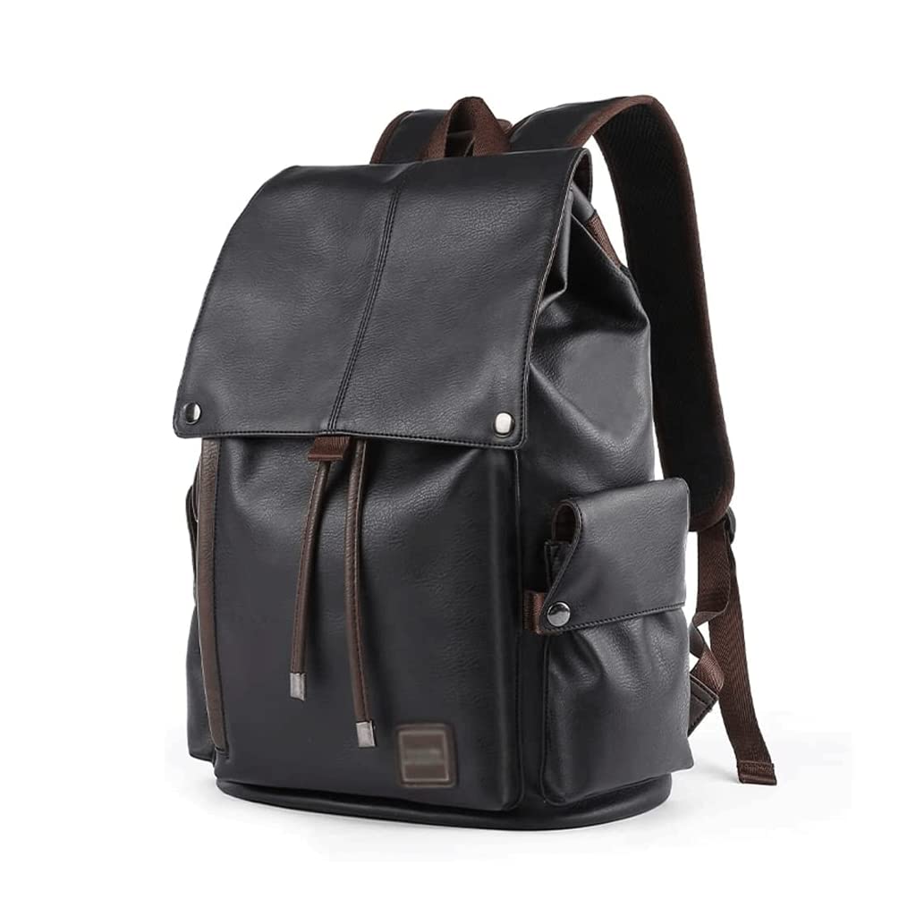 Skórzany plecak Leren Backpac 15/15.6 Inch Leren Laptop Rugzak Mode Casual Backpac Grote Capaciteit Dagrugzak Voor Mannen En Vrouwen Wysoka pojemność