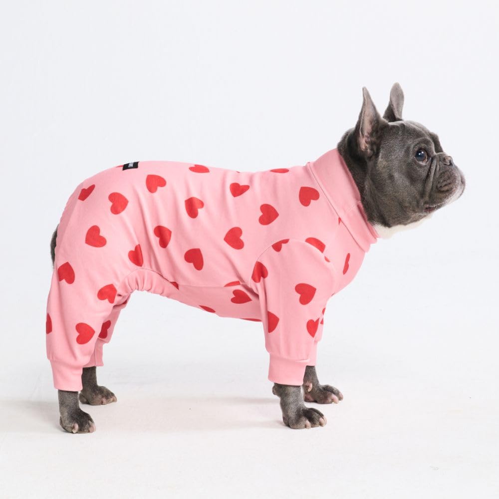 Spark Paws Dog Pajamas - Stretch Onesie Recovery Full Leg Surgery Suit PJS
