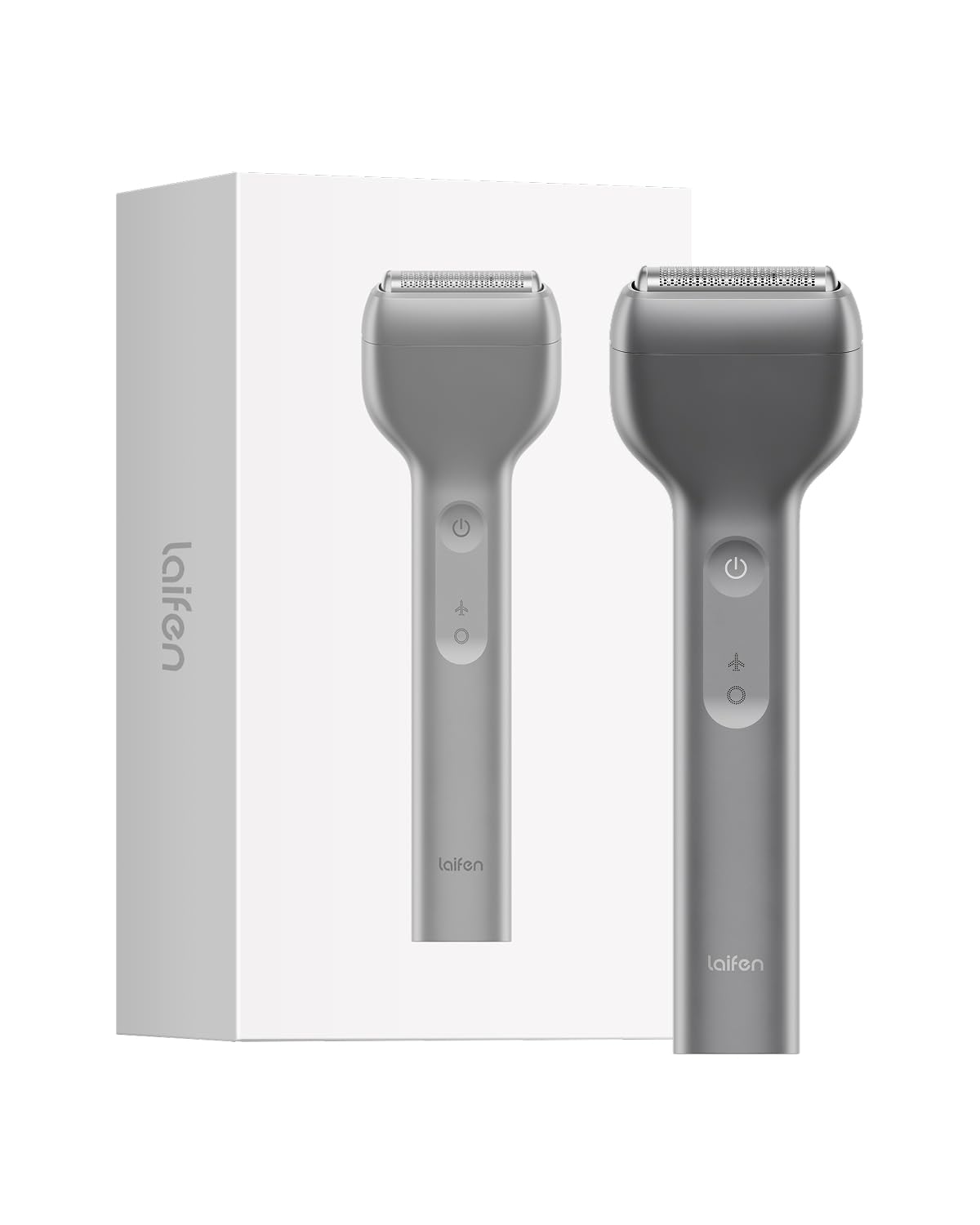 Laifen T1 Pro 1-Blade Electric Shaver - Stubble Edition, High-Speed 12,000 Cuts/Min, 120-Min Runtime, Rechargeable Electric Razor for Men, Wet & Dry Shaver, IPX7 Waterproof (Space Gray Aluminum Alloy) Space Gray Stubble Edition