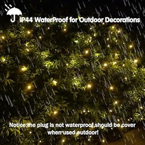 100 LED Christmas Lights 5 ftx5ft Christmas Net Lights Outdoor Indoor Mesh Christmas Decorations Lights string,Perfect for Bushes or Trees, Green Wire(Warm White) 100 LED Christmas Lights 5 ftx5ft Christmas Net Lights Outdoor Indoor Mesh Christmas Decorations Lights stringPerfect for Bushes or Trees Green WireWarm White