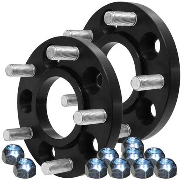 SCC wheel spacers 2x30mm 5x112 14140BWS compatible with Volkswagen Transporter T2 Transporter T3