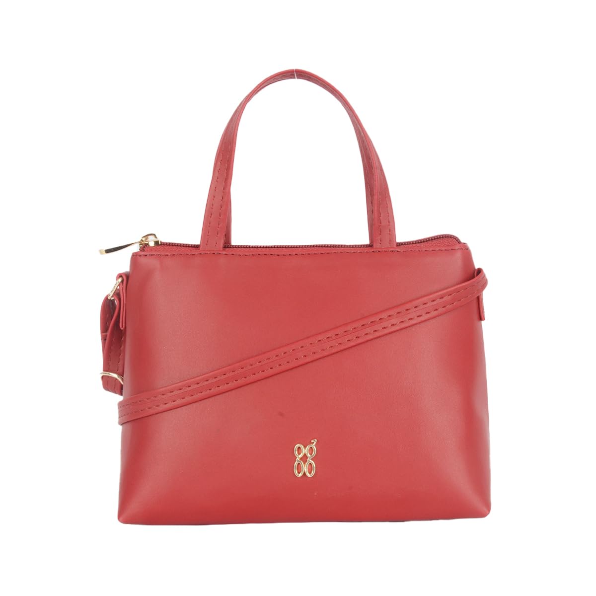 Baggit Women Red Satchel Handbag Xl Size | Ladies Stylish Casual Purse Bag (B0CWDKCJH8) Amazon Price History, Amazon Price Tracker