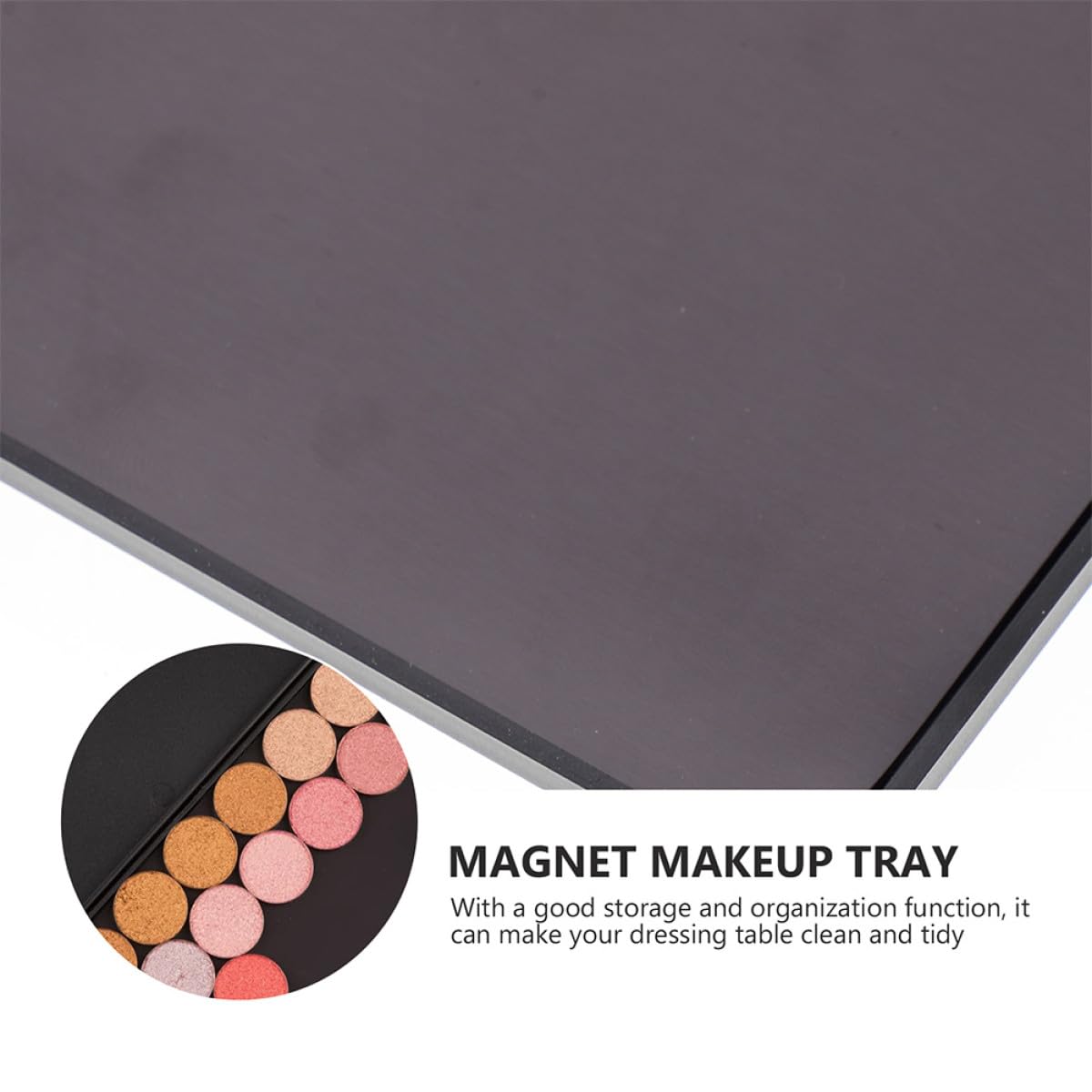 Didiseaon 2 Stück Leere Lidschattenbox aus Abs Kunststoff Leichte und Tragbare Rouge Selbstgemacht Tabletts für Make Up Unterwegs und Selbstgemacht Eyeshadow Anwendung