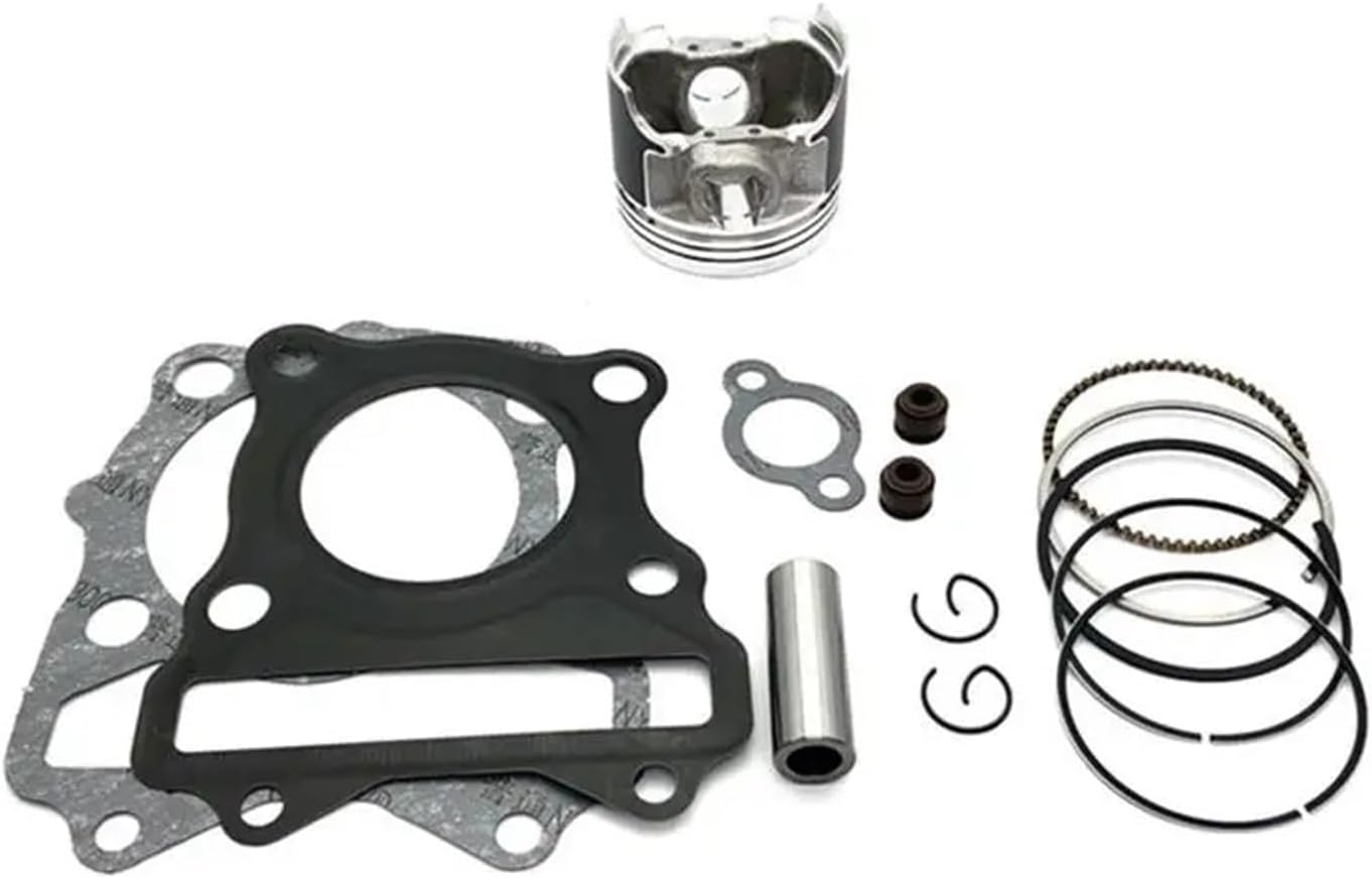 UA125、UA125T、UA125cc、UA125T-A、UA125XQ、34H0、34H2用ピストンとピンリング付きバイク用シリ