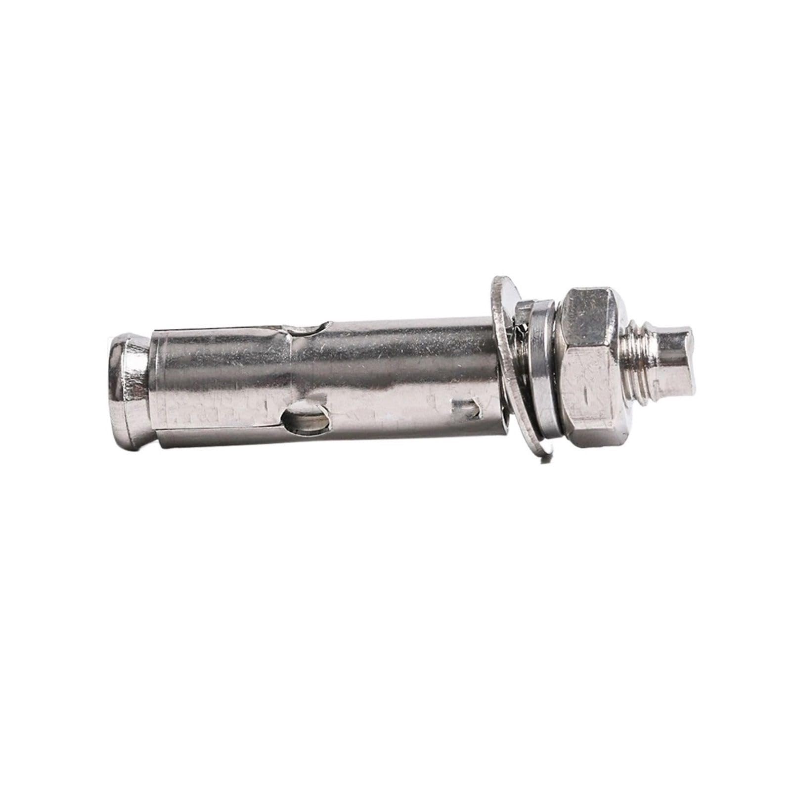 pernos de anclaje, Herramientas de mano, tornillos de expansión de acero inoxidable para pared, hormigón, ladrillo, pernos M6, M8, M10, M12, tuercas hexagonales externas, anclaje, 1/2 pieza(M10x100mm