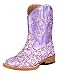Roper Girls' Lavender Western Boot, Purple, 8 M US Toddler