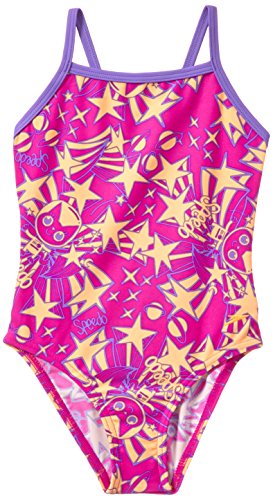 Speedo Ess Frill 1Pce If Costume da Bagno Bambina