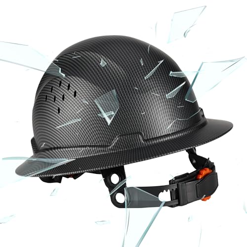COOLJOB Full Brim Hard Hat OSHA Approved