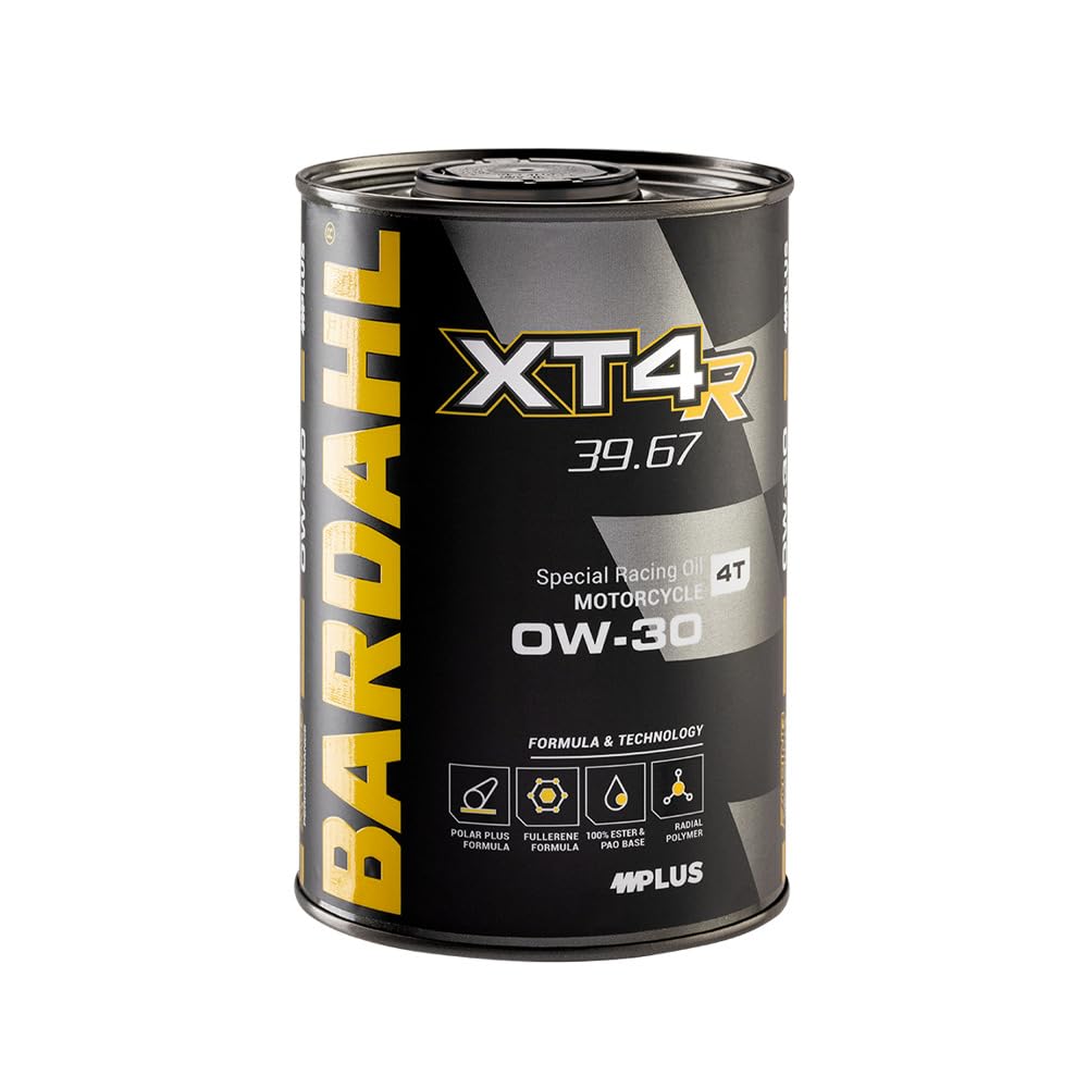 Bardahl XT4-R 39.67 0W-30 Huile moteur moto 4 temps, 1 L